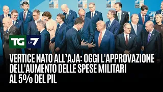 Vertice Nato all’Aja: oggi l&#39;approvazione dell&#39;aumento delle spese militari al 5% del pil
