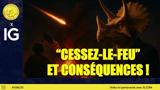 CAC40 INDEX Trading CAC40, SP500, NASDAQ (24/06/25): les effets du cessez le feu sur les marchés!