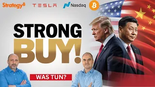 NASDAQ100 INDEX Bitcoin-Kursziel 180.000 US-Dollar - Trump treibt Märkte an! Strategy, Tesla, Nasdaq 100 im Check