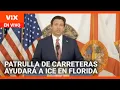 EN VIVO: patrulla de carreteras de Florida podrá hacer cumplir políticas migratorias de Trump