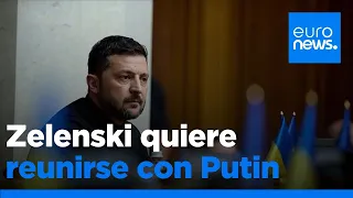 Zelenski propone una nueva ronda de conversaciones de paz con Rusia