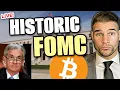 🔴 LIVE - HISTORIC FOMC WITH TRUMP!! BITCOIN & CRYPTO! DAY TO END ALL DAYS!!!! Jerome Powell Speaks!