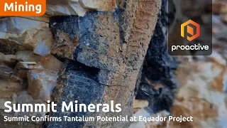 Dr Matthew Cobb talks next steps at Summit Minerals&#39; Equador Niobium Project