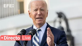 JOE 🔴📡 El presidente de Estados Unidos, Joe Biden, ofrece un discurso de despedida en la Casa Blanca