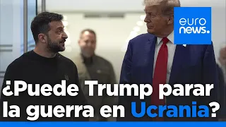 ¿Puede Donald Trump poner fin a la guerra en Ucrania?