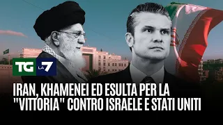 Iran, Khamenei ed esulta per la &quot;vittoria&quot; contro Israele e Stati Uniti