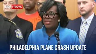 Watch live: Philadelphia plane crash update