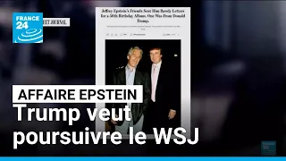 DOW JONES INDUSTRIAL AVERAGE Affaire Epstein : Trump veut poursuivre le Wall Street Journal après un article l’impliquant