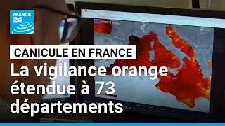 ORANGE Canicule : la vigilance orange étendue à 73 départements dimanche • FRANCE 24