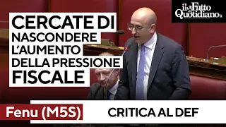 DEF La critica al Def del M5S: &quot;Nascondete l&#39;aumento della pressione fiscale e i salari bassi&quot;