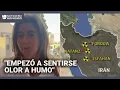 Periodista hispana en Irán cuenta cómo vivieron los ataques de EEUU: "Pensamos que era un incendio"