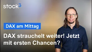 DAX40 PERF INDEX DAX am Mittag - Schwäche im DAX trifft auf...