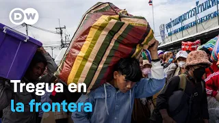Tailandia y Camboya acuerdan un alto el fuego