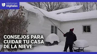 ¿Por qué es peligroso el exceso de nieve en tu casa? 7 Consejos para evitar daños en tu hogar