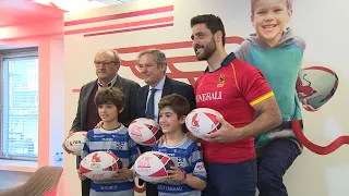 GENERALI S.P.A. Jaime Nava impulsa la campaña &#39;Generali Get Into Rugby&#39;