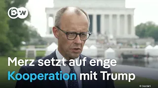 Exclusiv Interview mit Bundeskanzler Friedrich Merz | DW Nachrichten