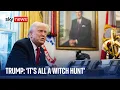 Trump calls Signal breach debacle a 'witch hunt' - as he announces new tariffs