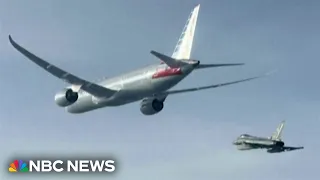 AMERICAN AIRLINES GRP American Airlines flight escorted by fighter jets and diverted after security scare