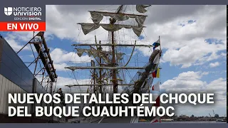 Nuevos detalles sobre el choque del buque Cuauhtémoc Edicion Digital Costa Oeste 19 de mayo 2025