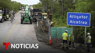 Comida con gusanos, calor y falta de agua: denuncian condiciones inhumanas en &quot;Alligator Alcatraz&quot;