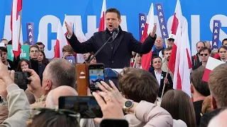 Poland&#39;s Tusk says Russian hackers attacked party websites ahead of presidential election