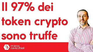 IG TOKEN Il 97% dei token crypto sono truffe