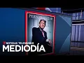 DOW JONES INDUSTRIAL AVERAGE - La revista Time eligió a Trump 'Persona del año’ y él lo celebró tocando la campana de Wall Street.