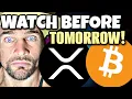 URGENT!!! Bitcoin & Crypto! Must Watch BEFORE **TOMORROW**!!! (99% Will Get This WRONG)