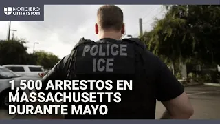 ICE reporta 1,500 arrestos en Massachusetts durante mayo: hay denuncias de maltratos en operativos