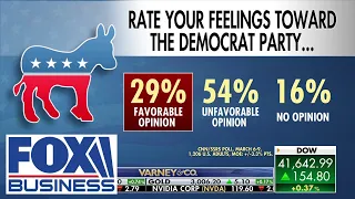 Democrat Party favorability is plummeting, new poll shows