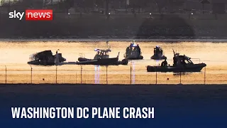 LIVE: At least 18 bodies recovered&#39; after a passenger jet collided with a helicopter in the US