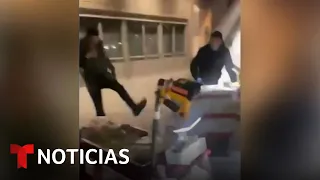 SAP SE O.N. Un vendedor ambulante fue agredido a las afueras del SAP Center en California